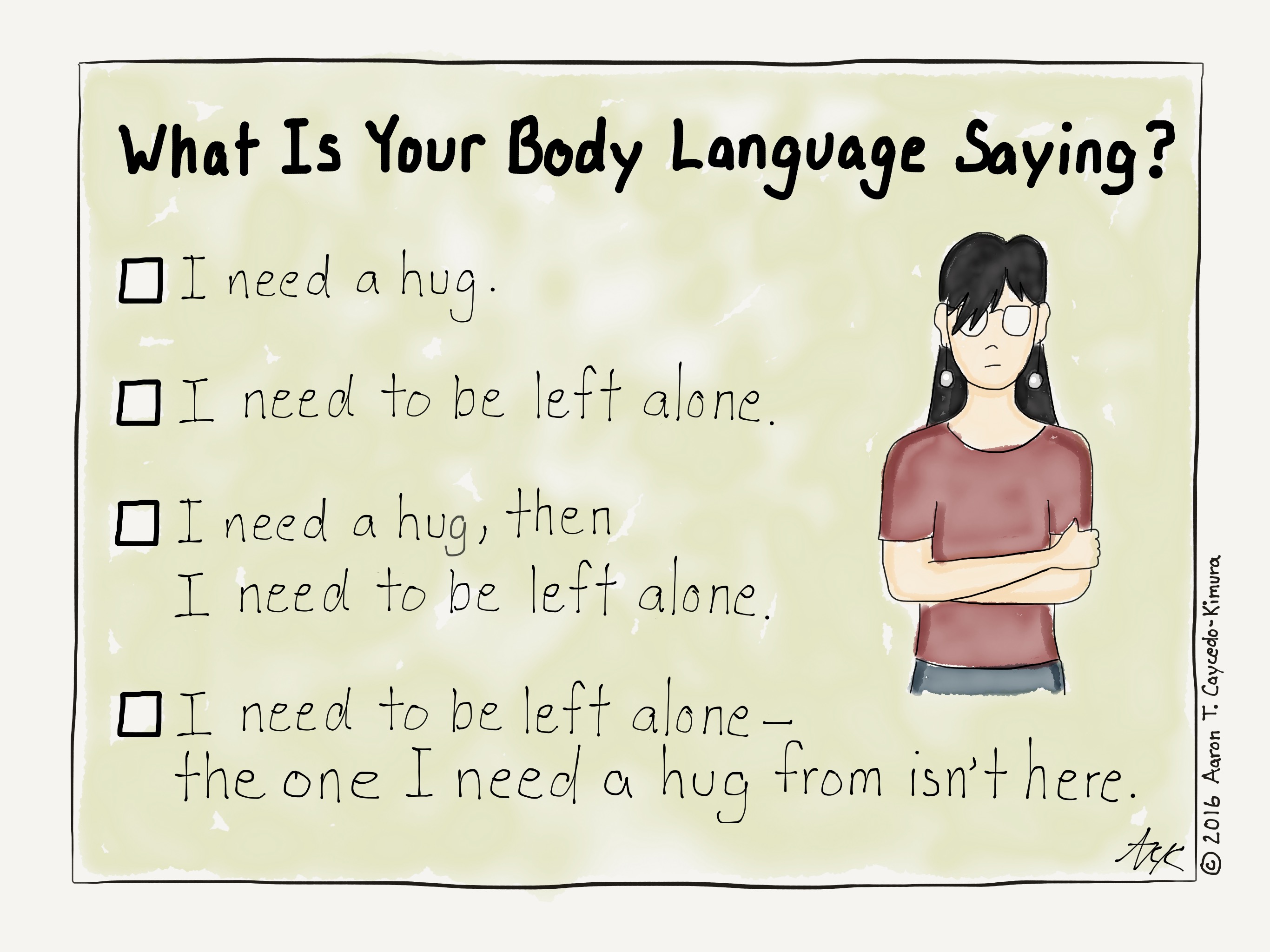 Body Language | INFJoe Cartoons